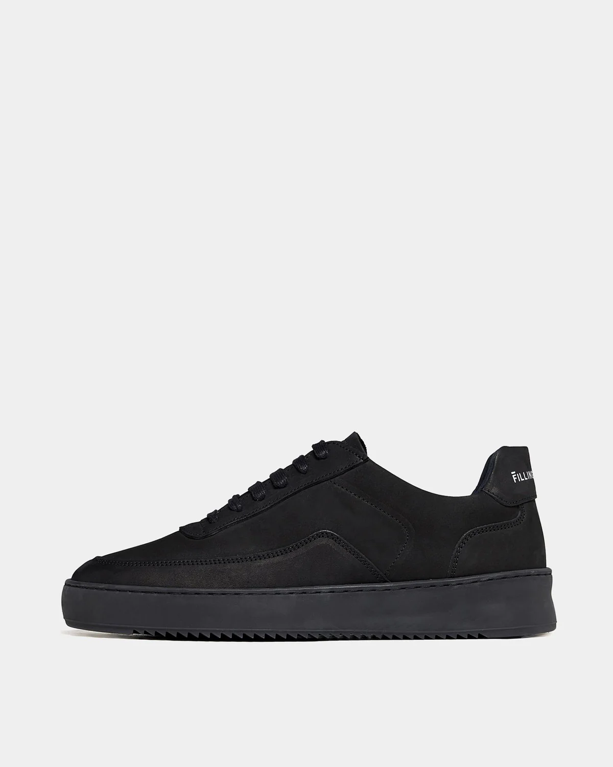 FILLING PIECES MONDO 2.0 RIPPLE NUBUCK ALL BLACK