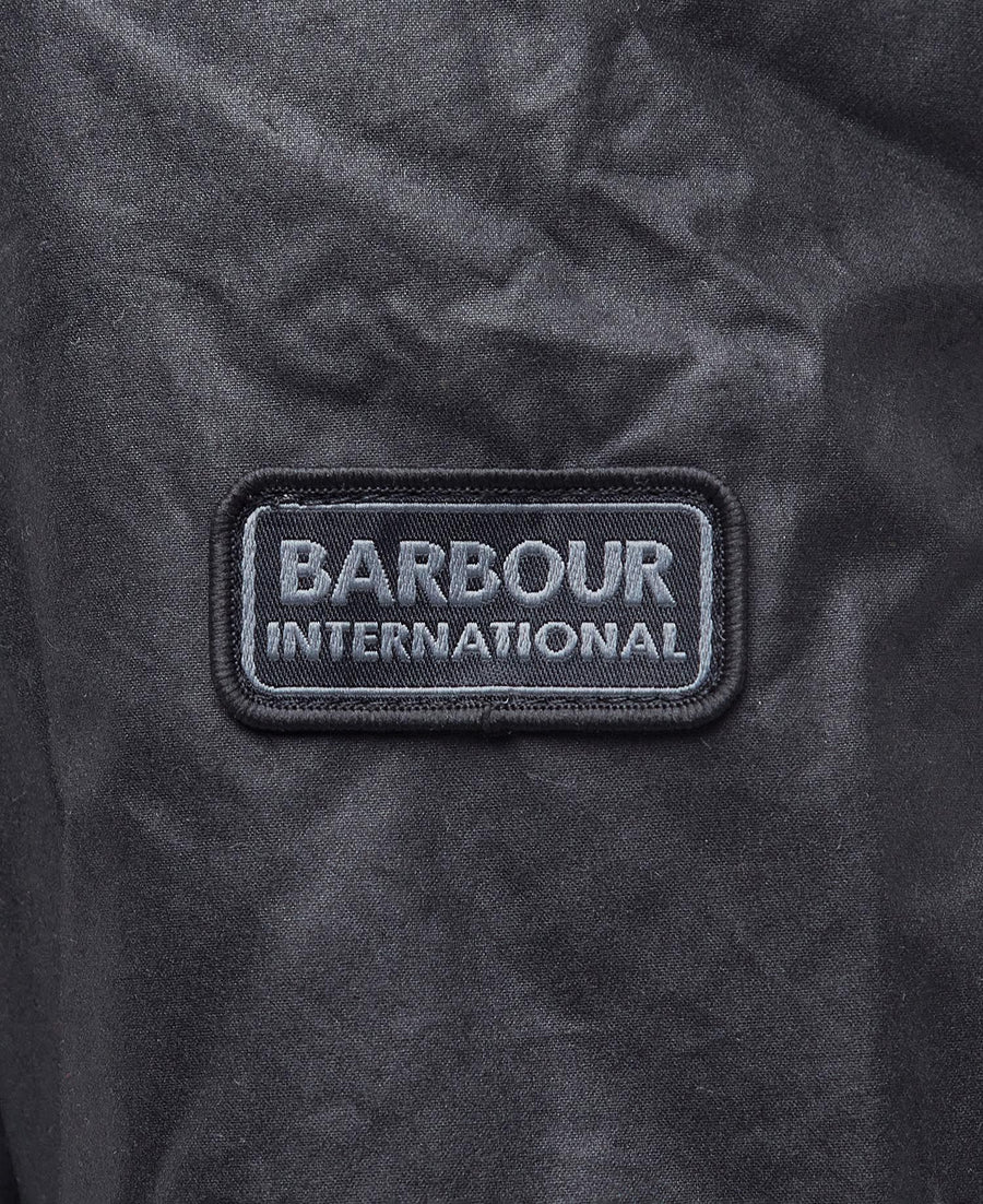 BARBOUR INTERNATIONAL - DUKE WAX JACKET BLACK