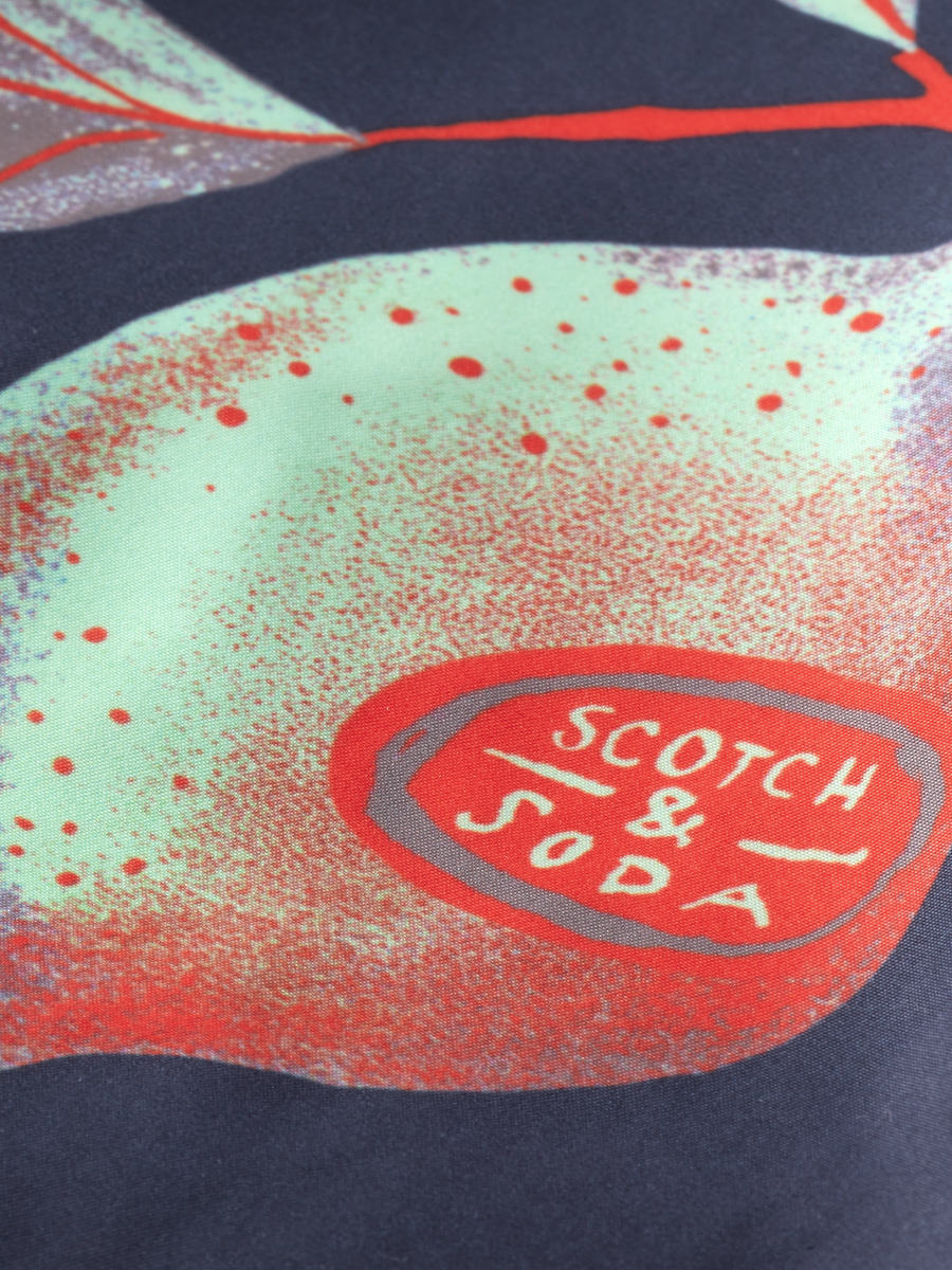 SCOTCH & SODA - MID LENGHT PRINTED SWIM SHORT MULTI FRUITS AOP