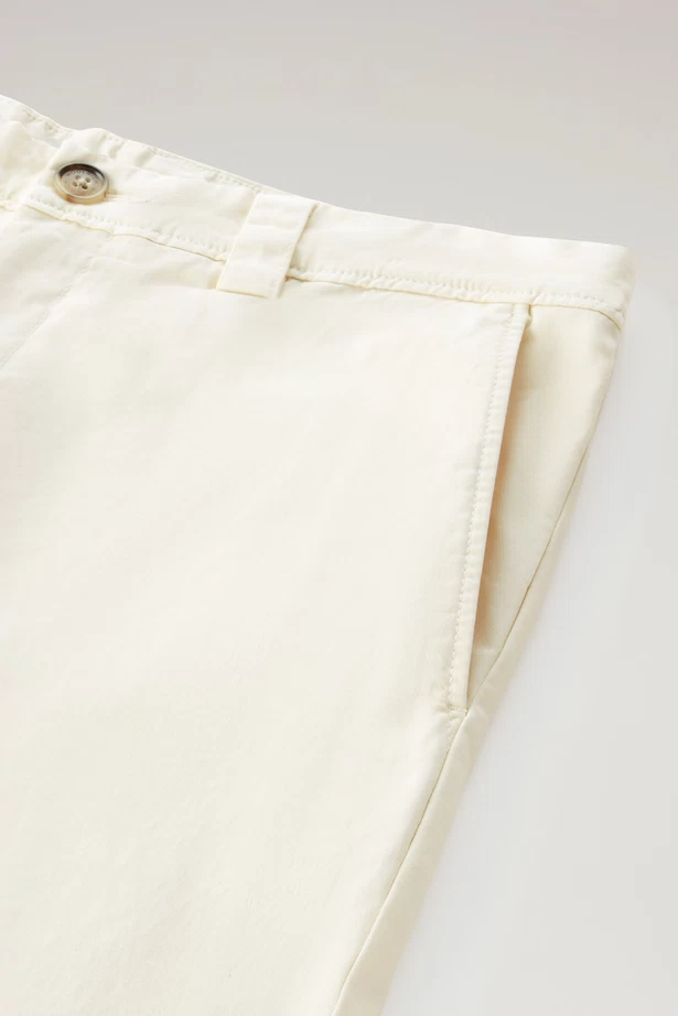 WOOLRICH - CLASSIC CHINO PANT MILKY CREAM