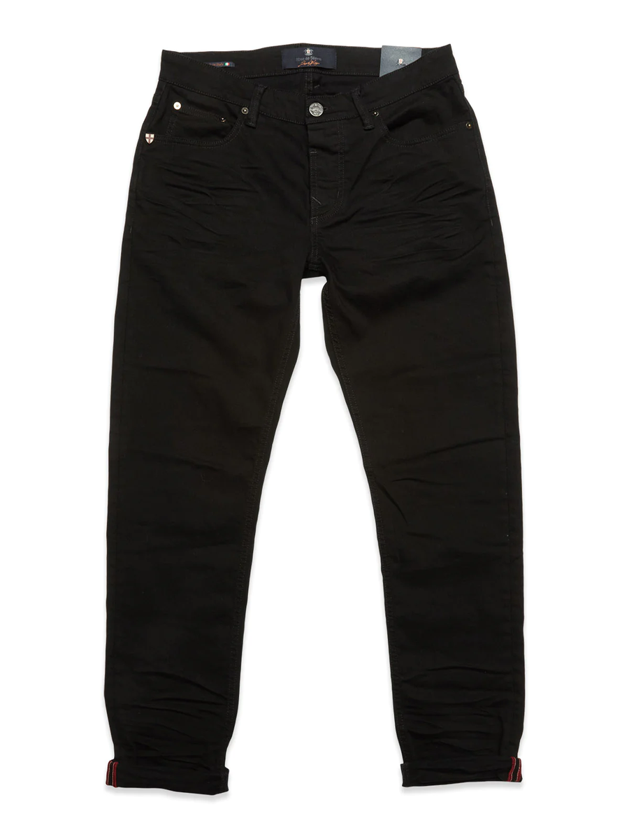 BLUE DE GENES - VINCI STAY BLACK JEANS