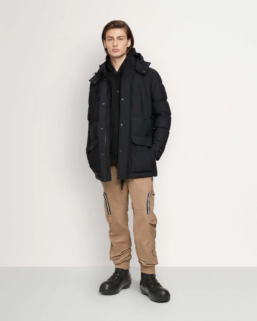 MOOSE KNUCKLES - VALLEYFIELD JACKET BLACK