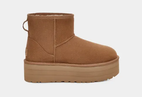 UGG - CLASSIC MINI PLATFORM CHESTNUT