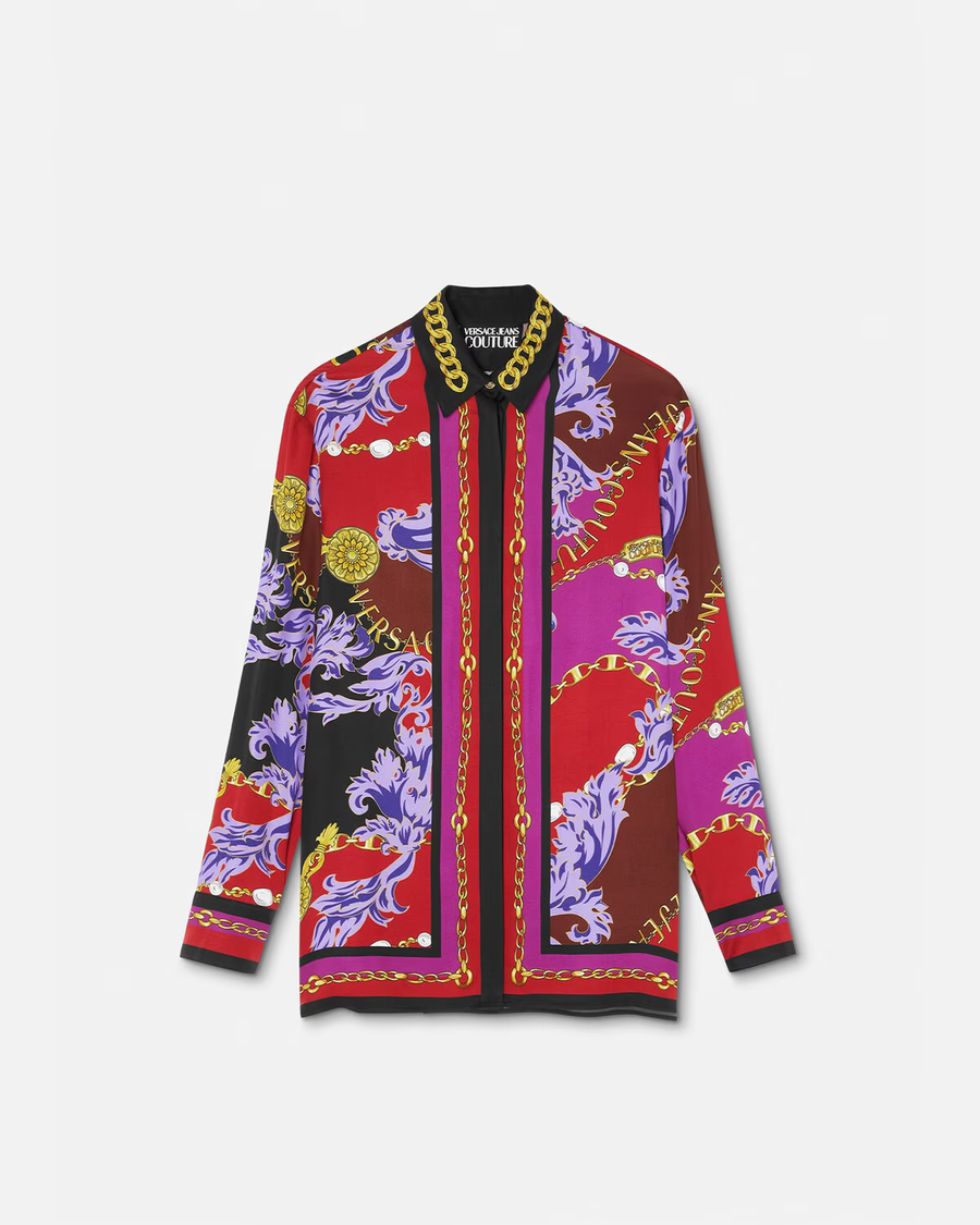 VERSACE - CHAIN COUTURE SHIRT PRINT