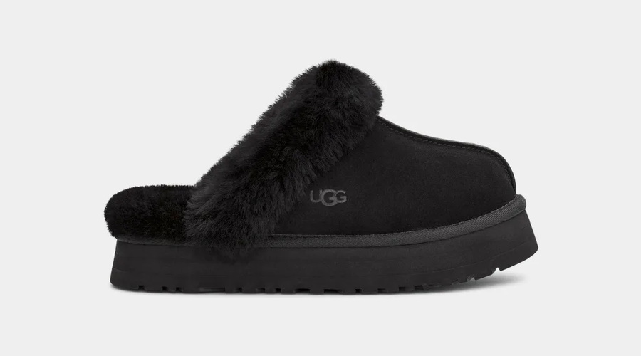 UGG - DISQUETTE SLIPPER BLACK