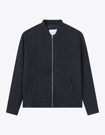 LES DEUX - COMO STRUCTURE BOMBER JACKET DARK NAVY