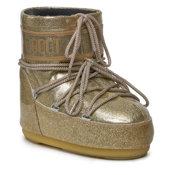 MOON BOOT - ICON LOW GLITTER GOLD