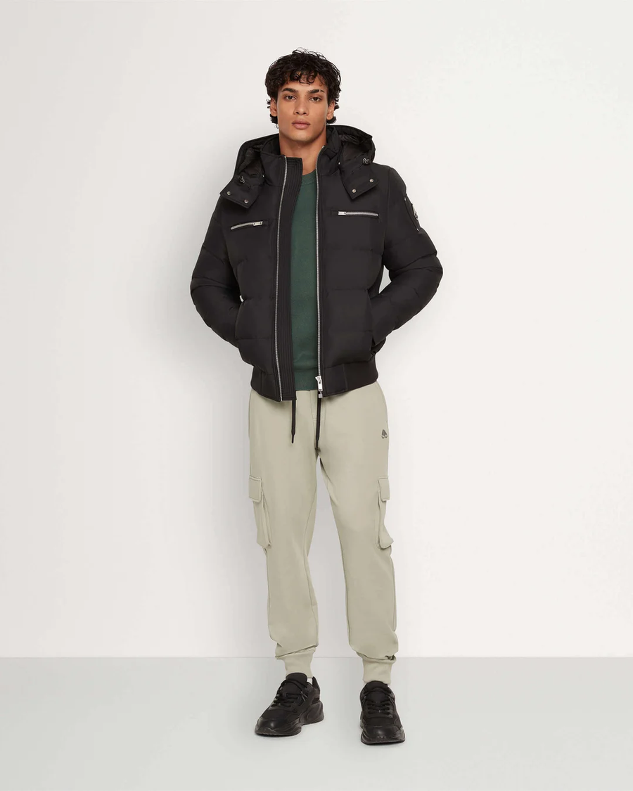 MOOSE KNUCKLES - CLOUD BOMBER BLACK