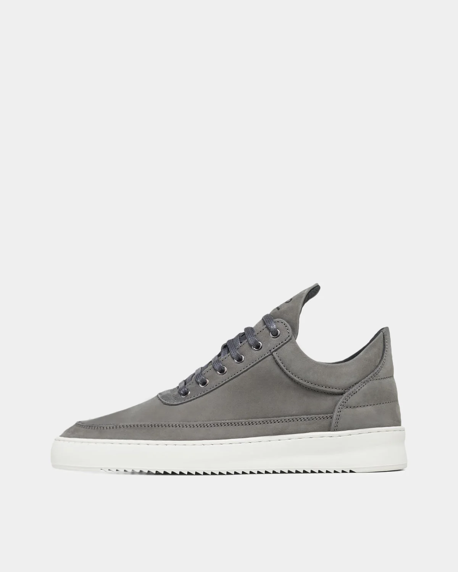 FILLING PIECES - LOW TOP RIPPLE NUBUCK SHARK