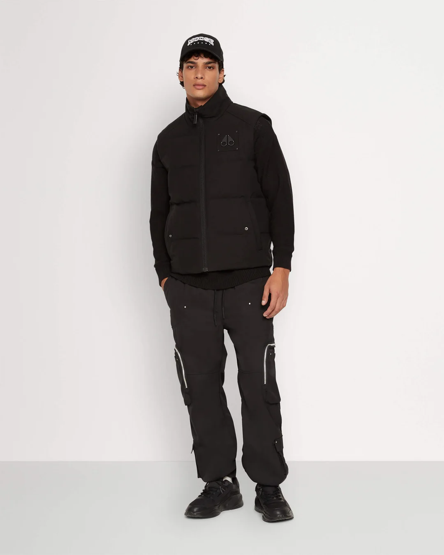 MOOSE KNUCKLES - MADDOX UTILITY PANT BLACK