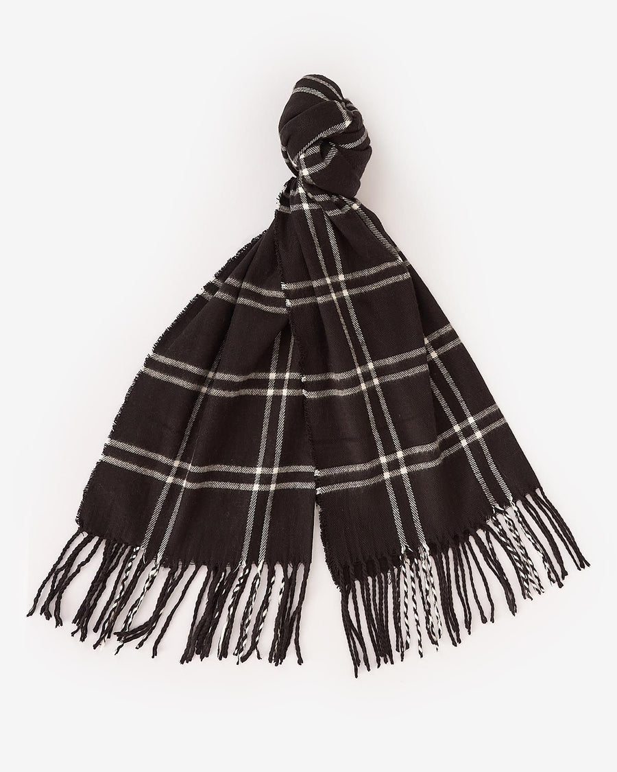 BARBOUR INTERNATIONAL - BEANIE & SCARF GIFT SET BLACK