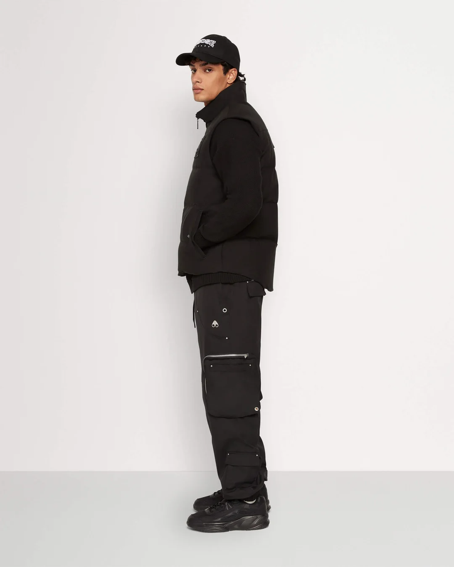 MOOSE KNUCKLES - MADDOX UTILITY PANT BLACK