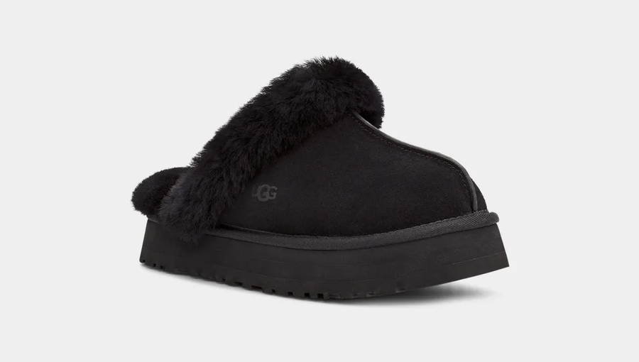 UGG - DISQUETTE SLIPPER BLACK