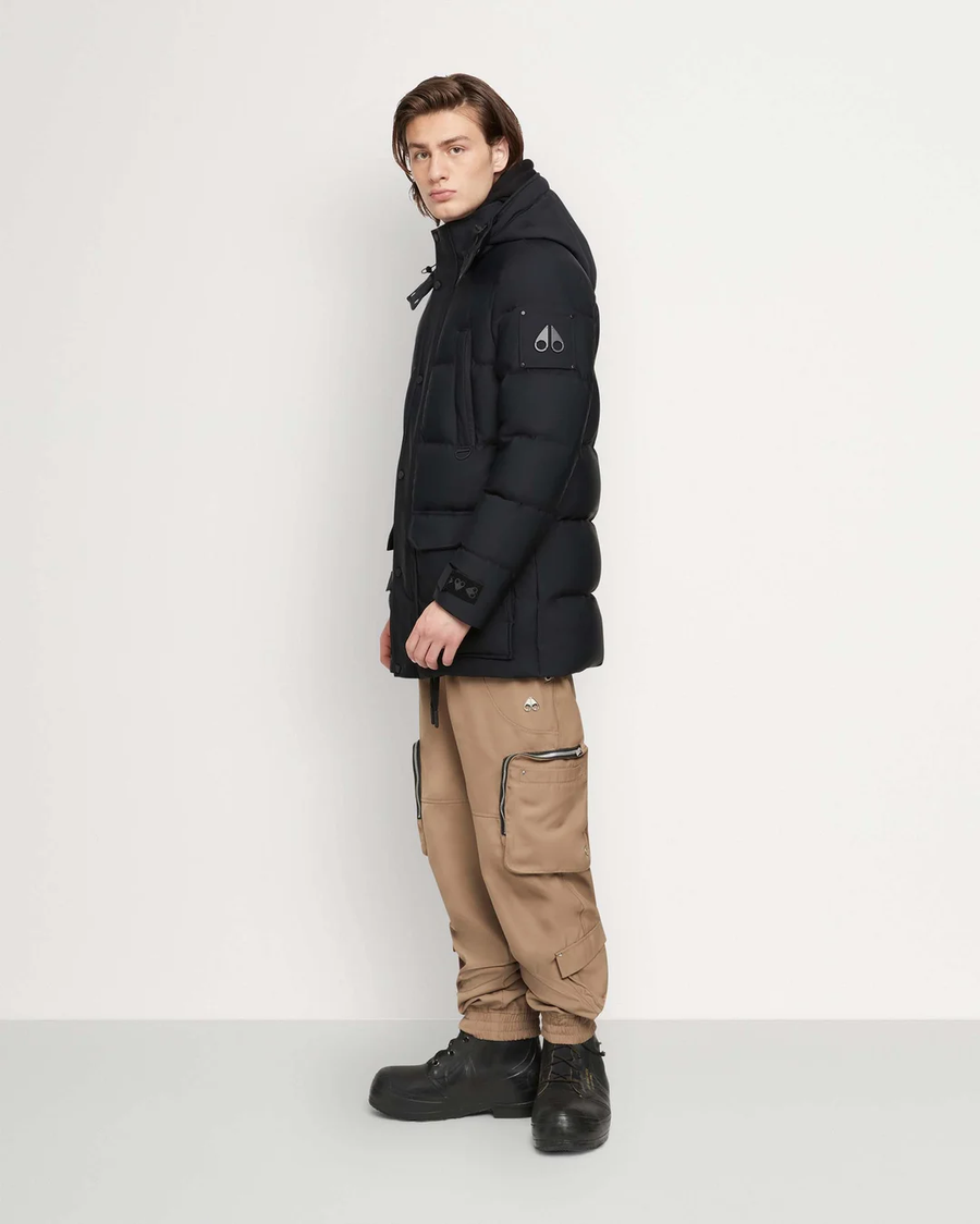 MOOSE KNUCKLES - VALLEYFIELD JACKET BLACK