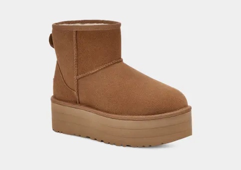 UGG - CLASSIC MINI PLATFORM CHESTNUT