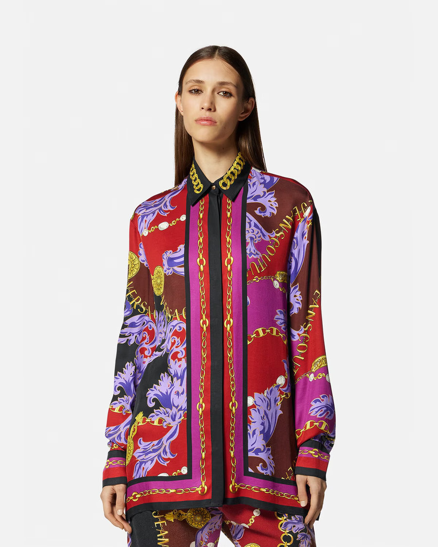 VERSACE - CHAIN COUTURE SHIRT PRINT
