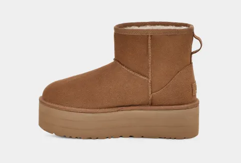 UGG - CLASSIC MINI PLATFORM CHESTNUT