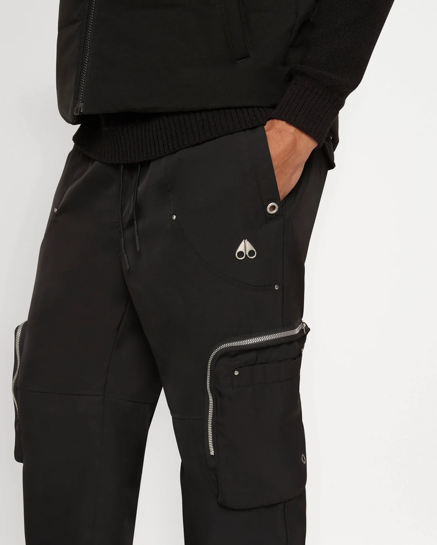 MOOSE KNUCKLES - MADDOX UTILITY PANT BLACK