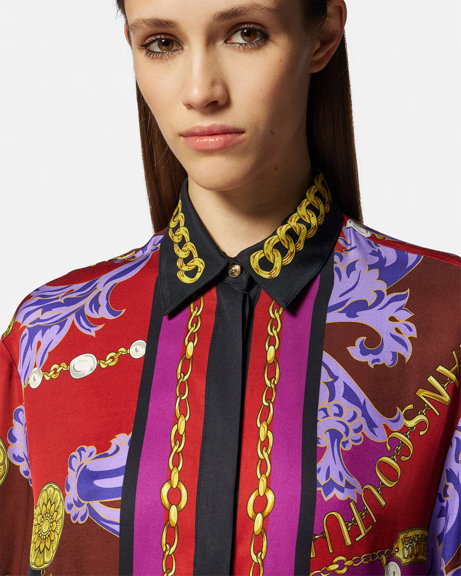 VERSACE - CHAIN COUTURE SHIRT PRINT