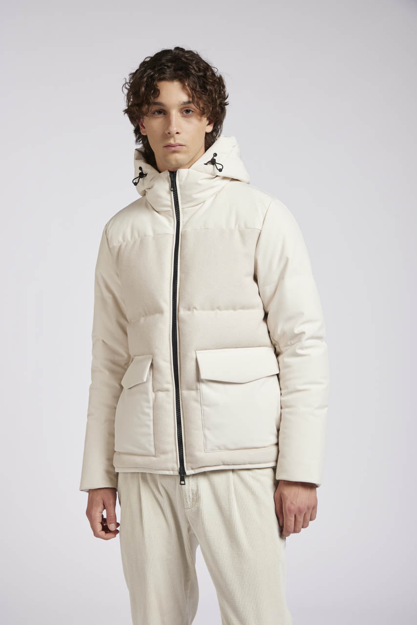 AT.P.CO - PADDED JACKET WITH HOOD