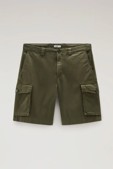 WOOLRICH - CLASSIC CARGO SHORT DARK GREEN