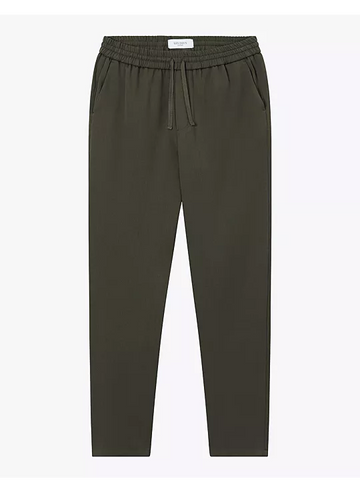 LES DEUX - PATRICK DRAWSTRING PANTS OLIVE NIGHT