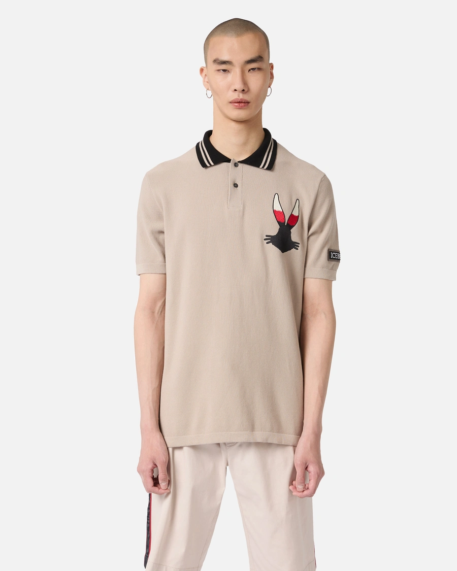 ICEBERG - LOONEY TUNES POLO SHIRT WITH LOGO