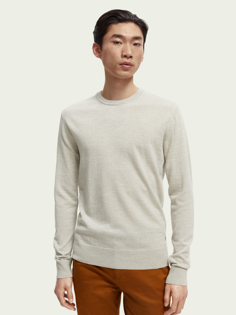 SCOTCH & SODA - KNITWEAR GREY MELANGE