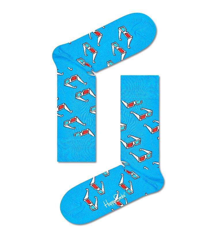 HAPPY SOCKS - 3D GLASSES CREW SOCK