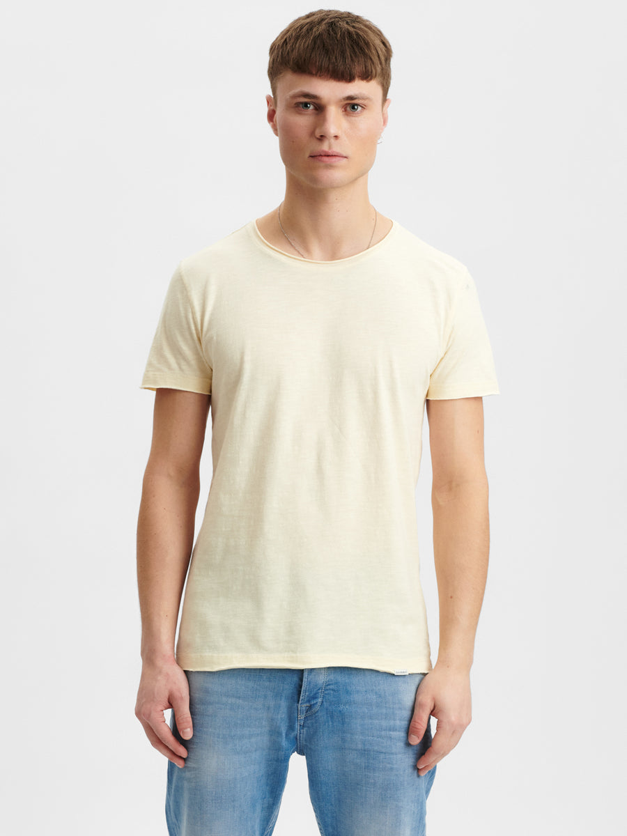 GABBA - KONRAD STRAIGHT SLUB TEE - SEEDPEARL