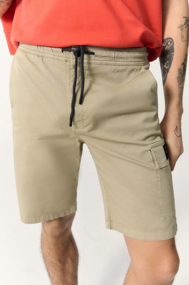 ECOALF -  MOS SHORTS - STONE