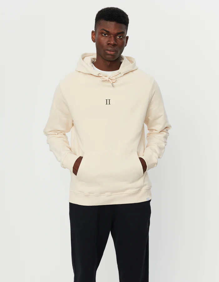 LES DEUX - MINI ENCORE HOODIE IVORY / BLACK