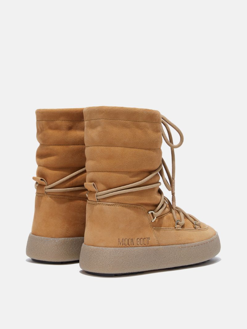 MOON BOOT - LTRACK SUEDE BOOTS TAN