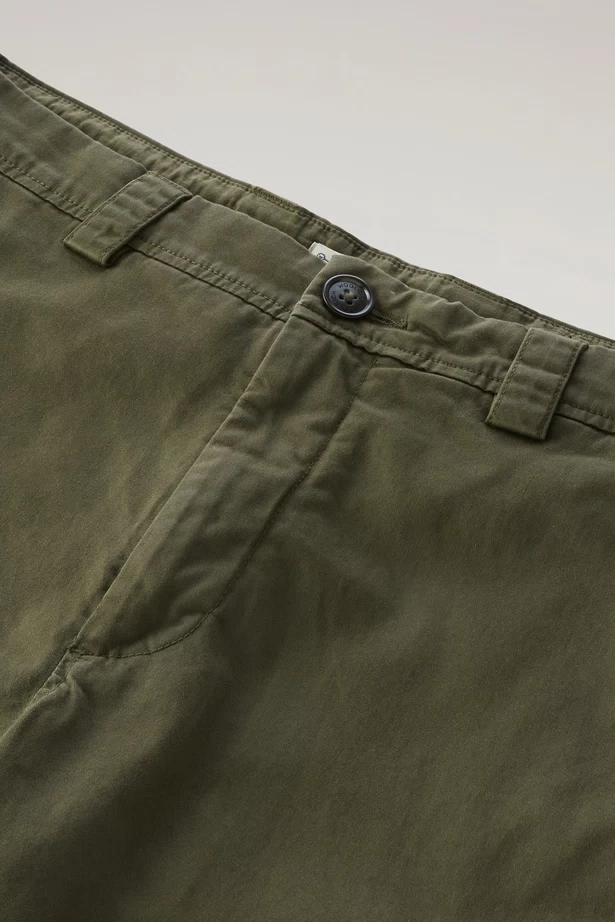 WOOLRICH - CLASSIC CARGO SHORT DARK GREEN