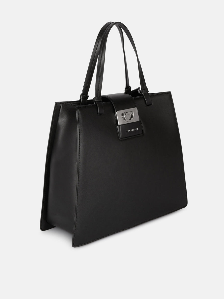 TRUSSARDI - IVY SHOPPER BLACK