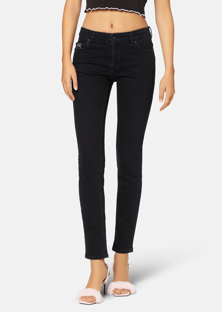 VERSACE - CRYSTAL SKINNY JEANS