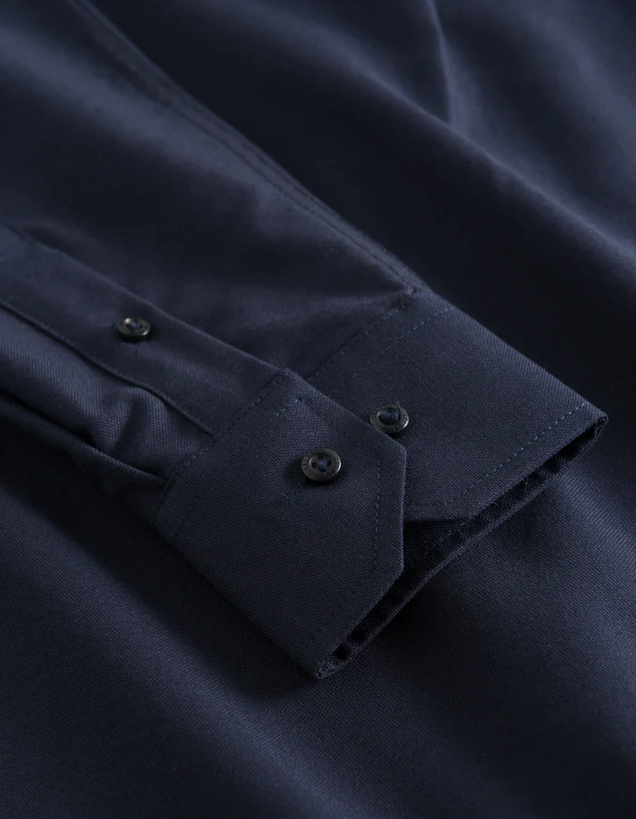 LES DEUX - CHRISTOPH OXFORD SHIRT DARK NAVY
