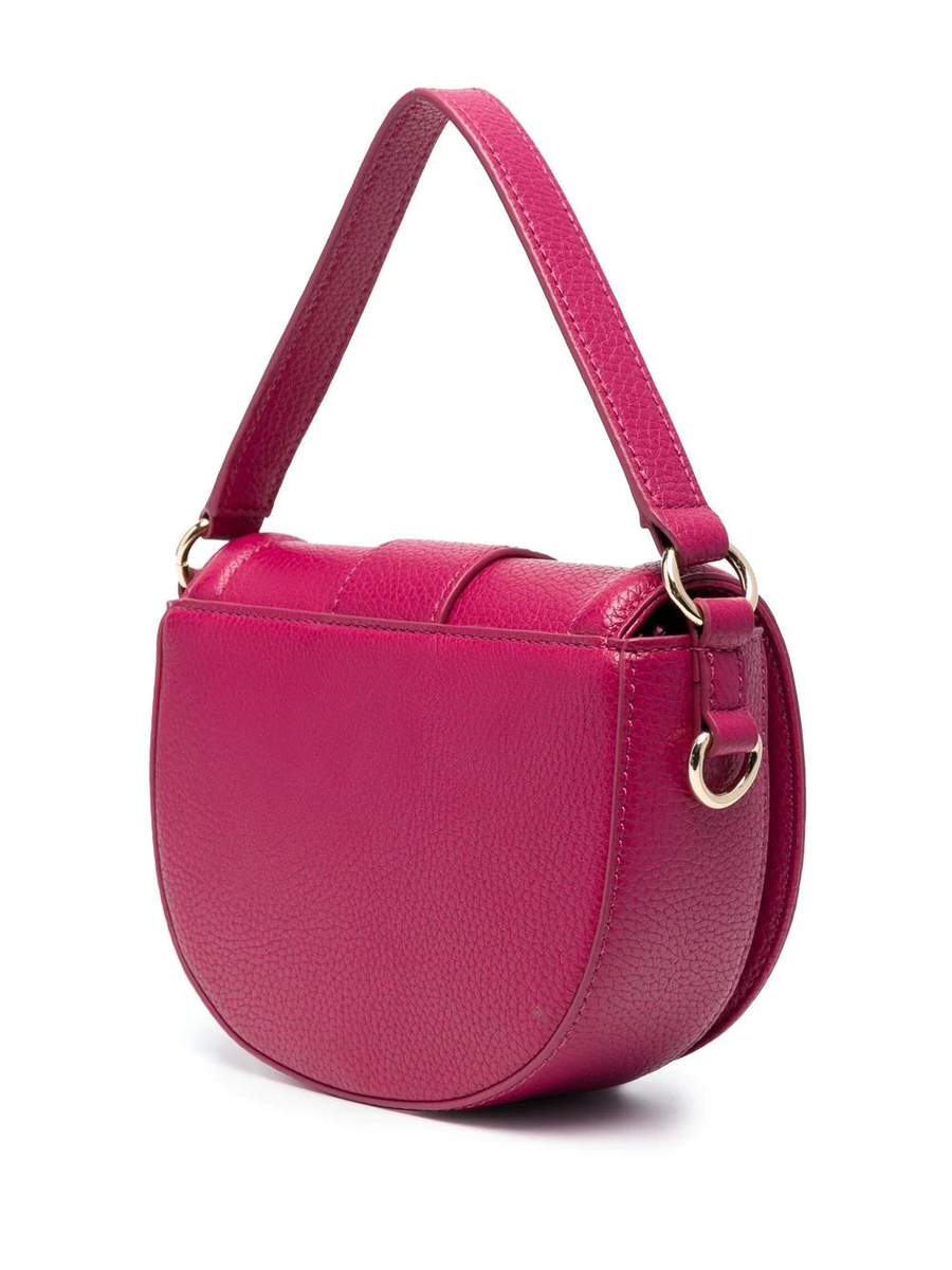 VERSACE - BAROQUE-BUCKLE BAG HOT PINK