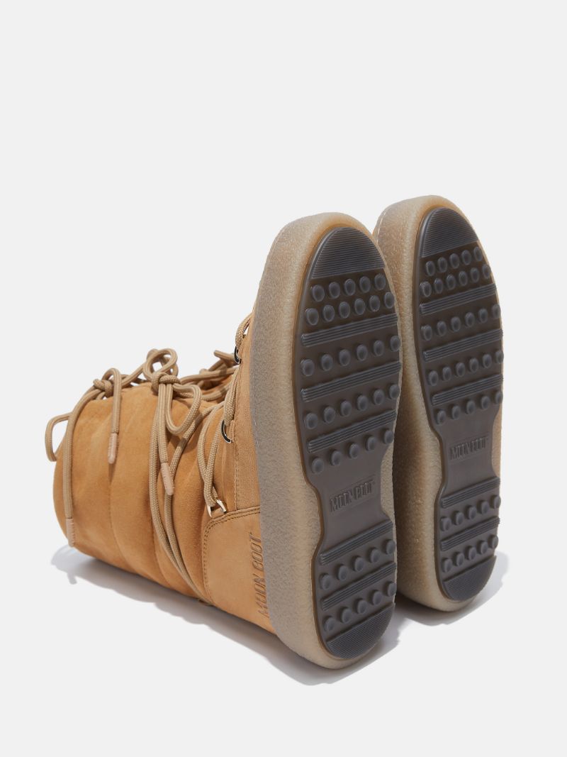 MOON BOOT - LTRACK SUEDE BOOTS TAN