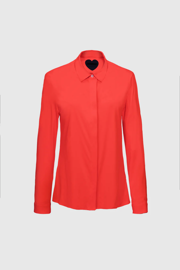 RRD - SHIRT OXFORD PLAIN WOM ARANCIO