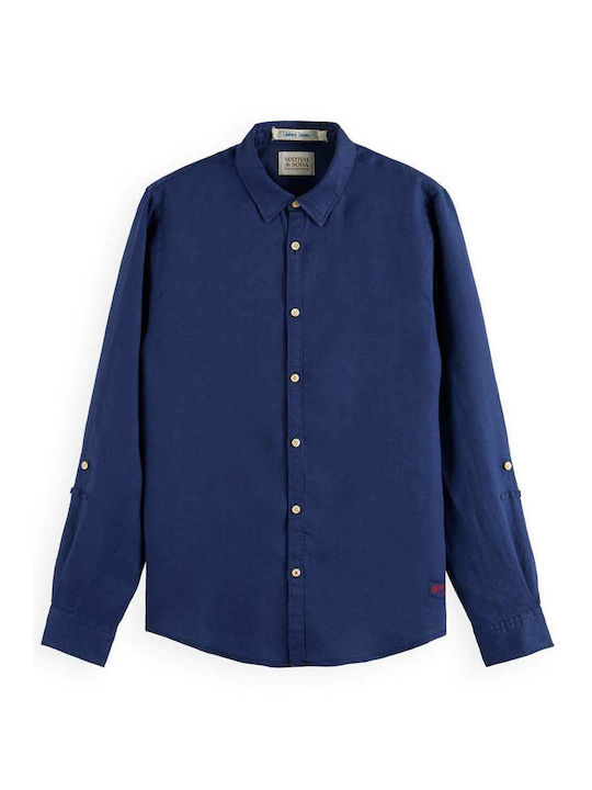 SCOTCH & SODA - SHIRT MIDNIGHT BLUE