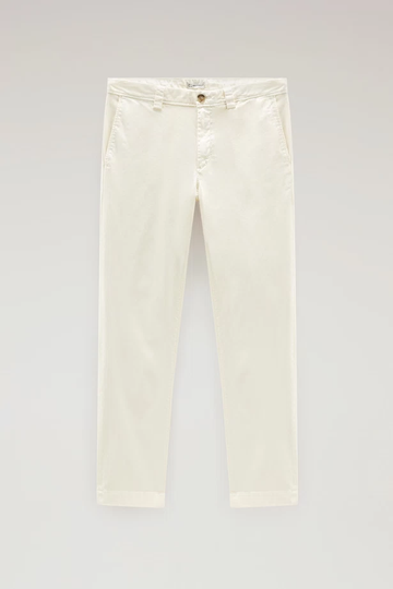 WOOLRICH - CLASSIC CHINO PANT MILKY CREAM