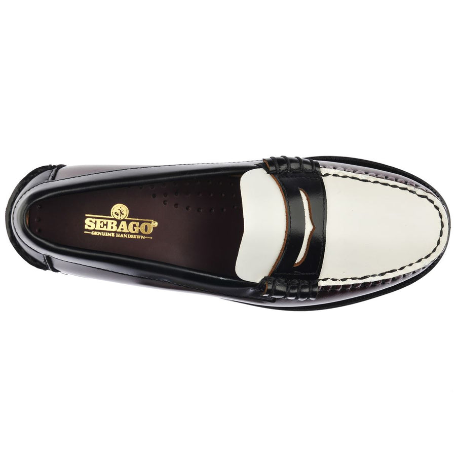 SEBAGO - CLASSIC DAN BORDEAUX / WHITE / BLACK