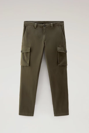 WOOLRICH - CLASSIC CARGO PANT DARK GREEN