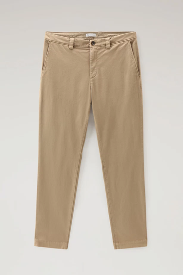 WOOLRICH - COTTON CHINO PANT GOLD KHAKI