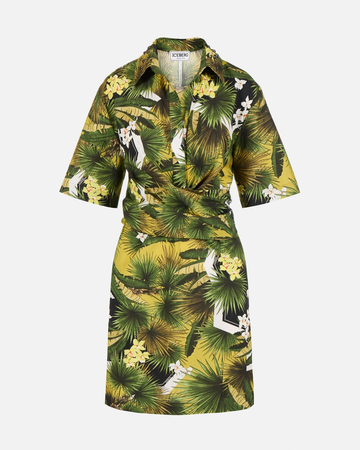 ICEBERG - PALM PRINT DRESS
