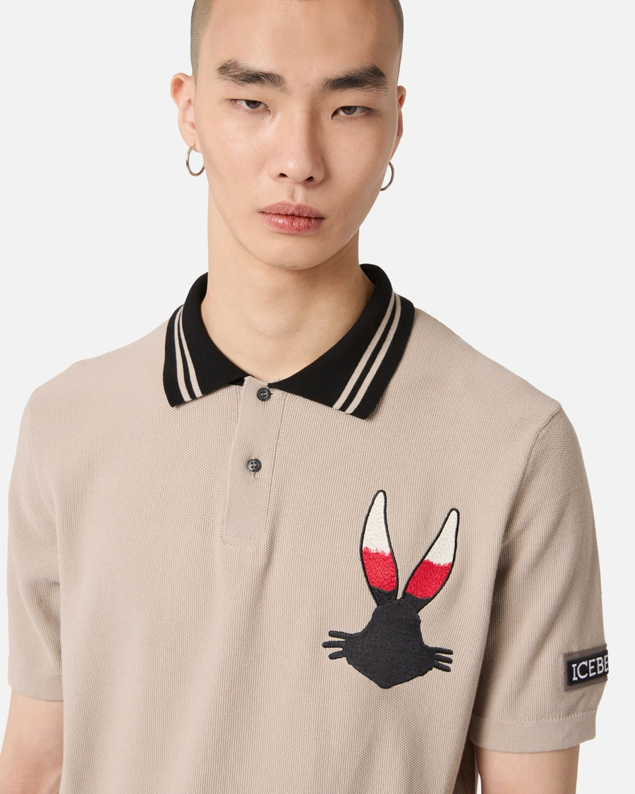 ICEBERG - LOONEY TUNES POLO SHIRT WITH LOGO