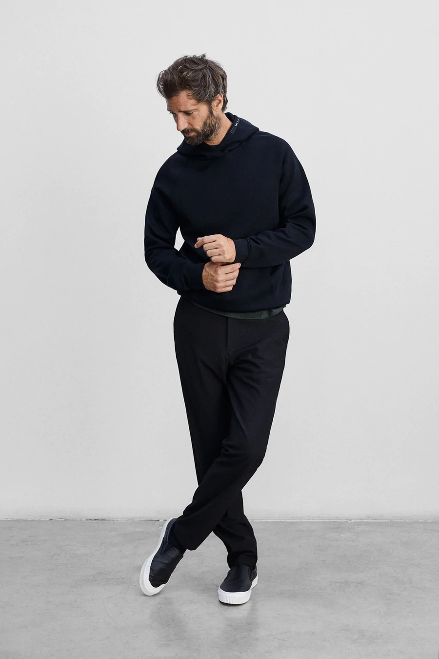 ECOALF - SUDADERA BRITO BLACK