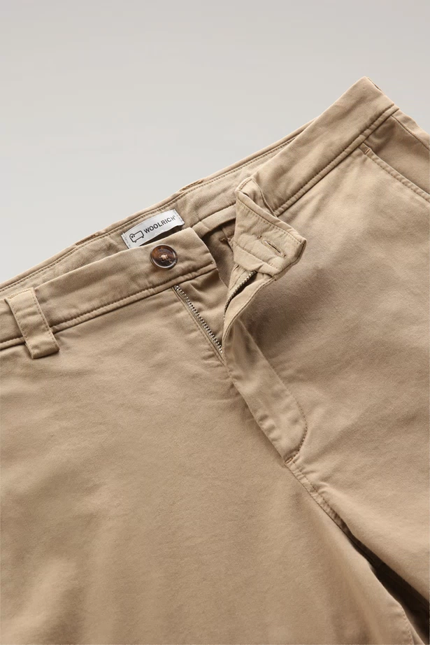 WOOLRICH - COTTON CHINO PANT GOLD KHAKI