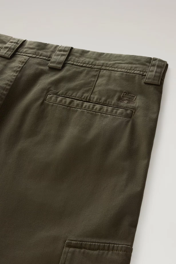 WOOLRICH - CLASSIC CARGO PANT DARK GREEN